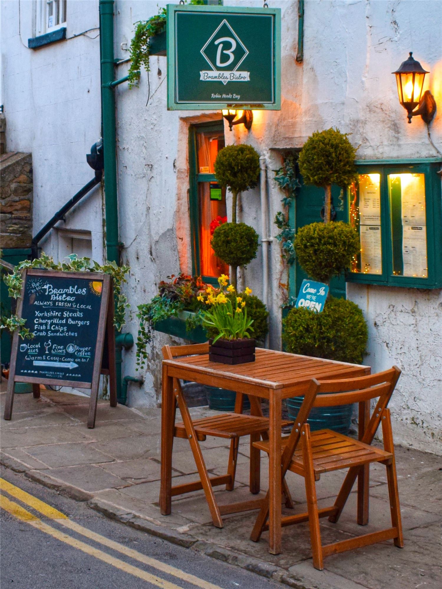 Brambles Bistro Robin Hood's Bay