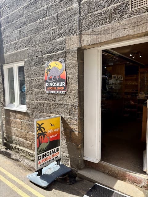 Dinosaur Shop Robin Hood's Bay