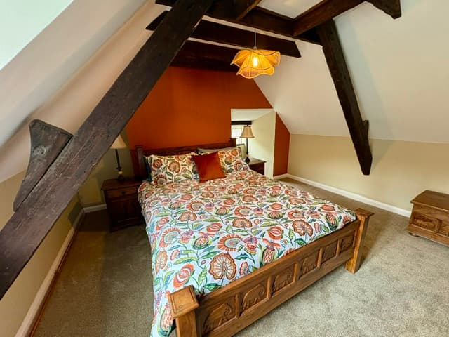 King Size Bedroom in Sherwood House Robin Hood's Bay