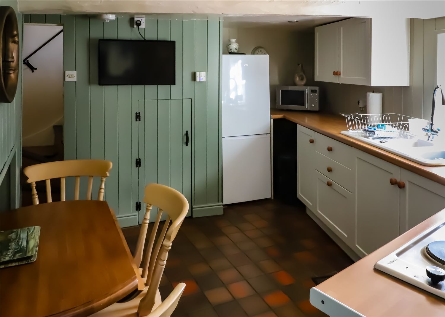 Kitchen in Dock Cottage Robin Hood's Bay