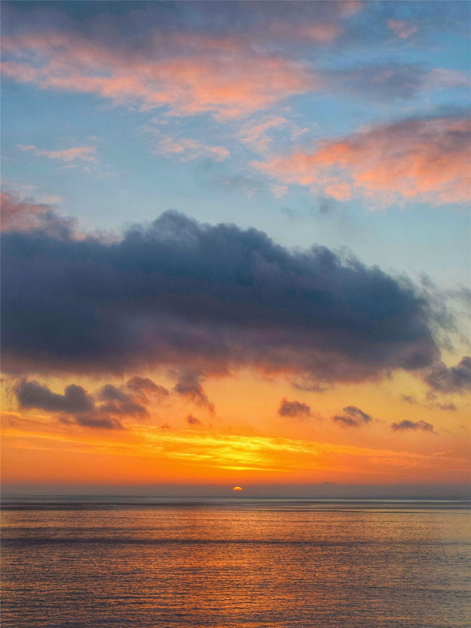 Sunset in Robin Hood's Bay