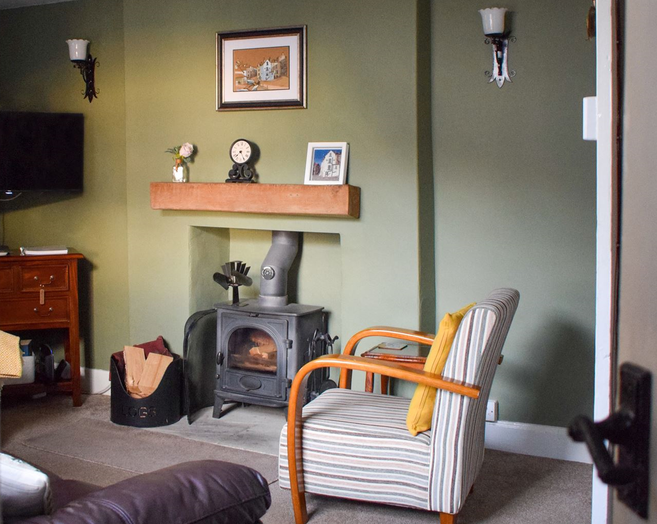 Lounge in Dock Cottage Robin Hood's Bay